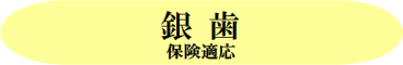 和歌山 日高町 審美歯科 御坊市審美歯科 田辺市審美歯科 銀歯保険適応